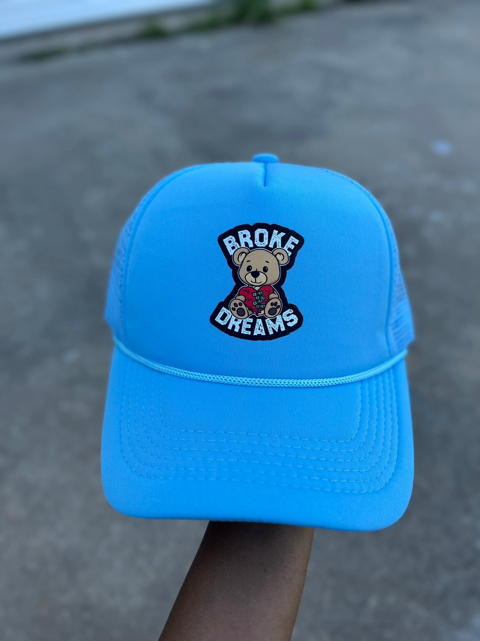 Broken Heart Bear Hat