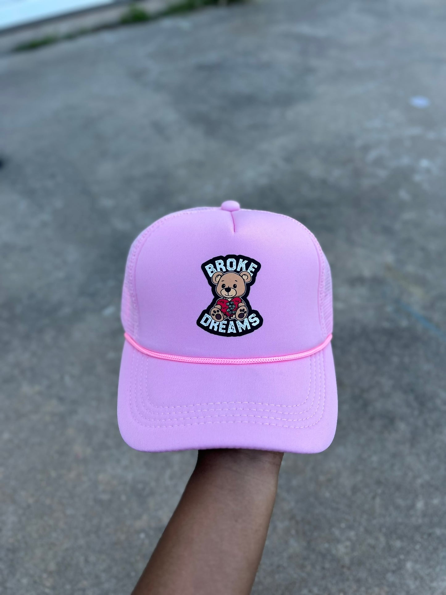 Broken Heart Bear Hat